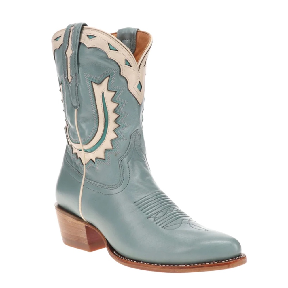 Tecovas The Jolene Seafoam Cowgirl Boots